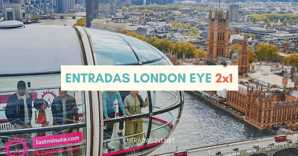 Entradas London Eye 2x1